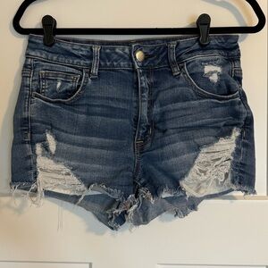 American Eagle Outfitters High Ride Shorties Shorts
